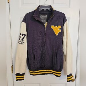Colosseum Athletics Zip-Up WVU Jacket Size M